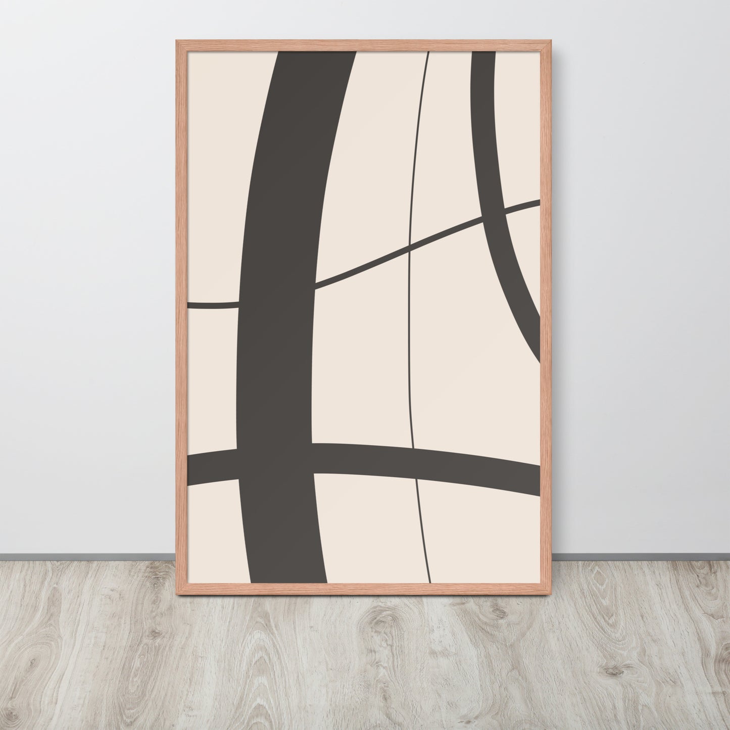 RILEY RU - Abstract Art - Framed poster