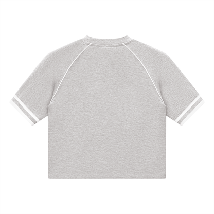 womens,tops,top,tshirt,tshirts,raglan,fashion,gymwear,sportswear,casual,ribbed,clothing,activewear