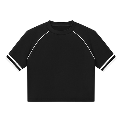 womens,tops,top,tshirt,tshirts,raglan,fashion,gymwear,sportswear,casual,ribbed,clothing,activewear