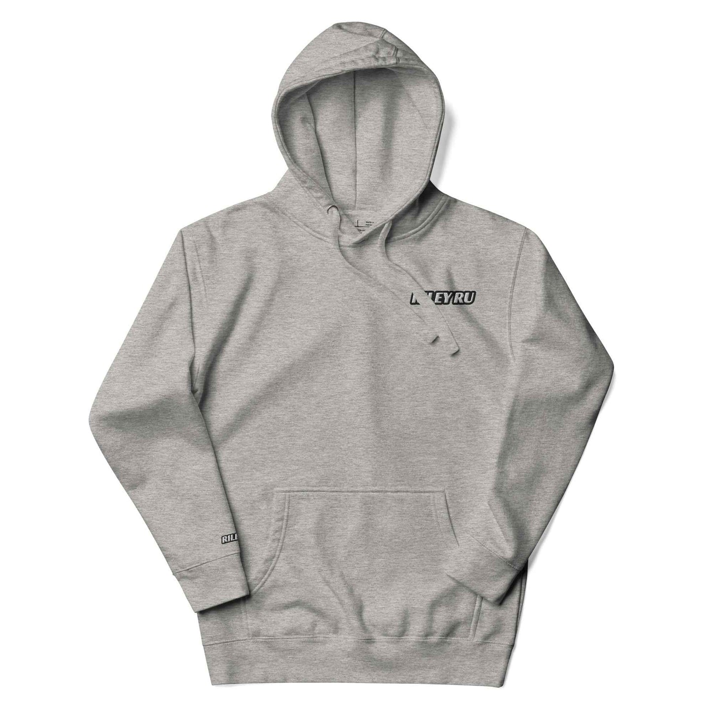 RILEY RU Embroidered Logo Sport Unisex Hoodie