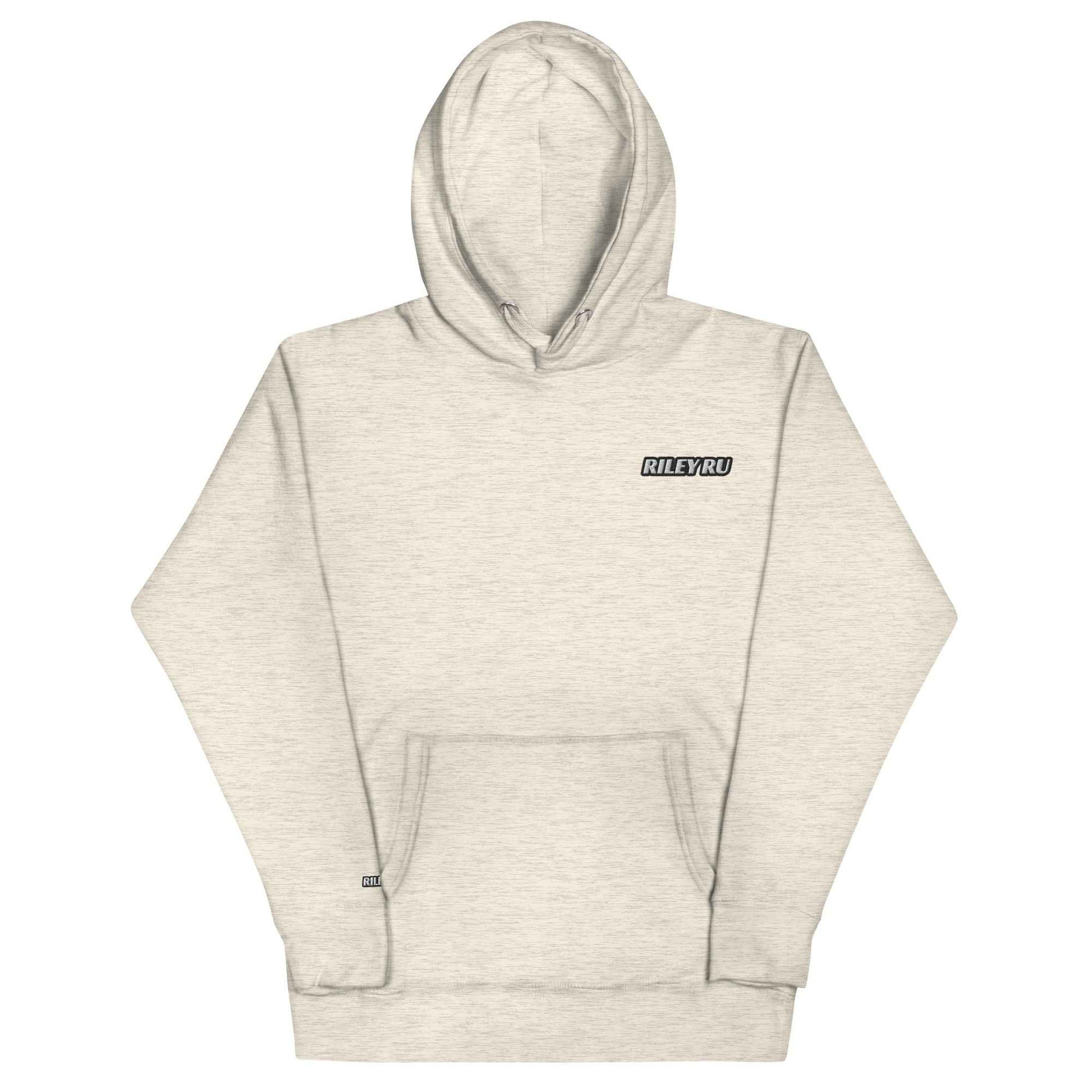 RILEY RU Embroidered Logo Sport Unisex Hoodie