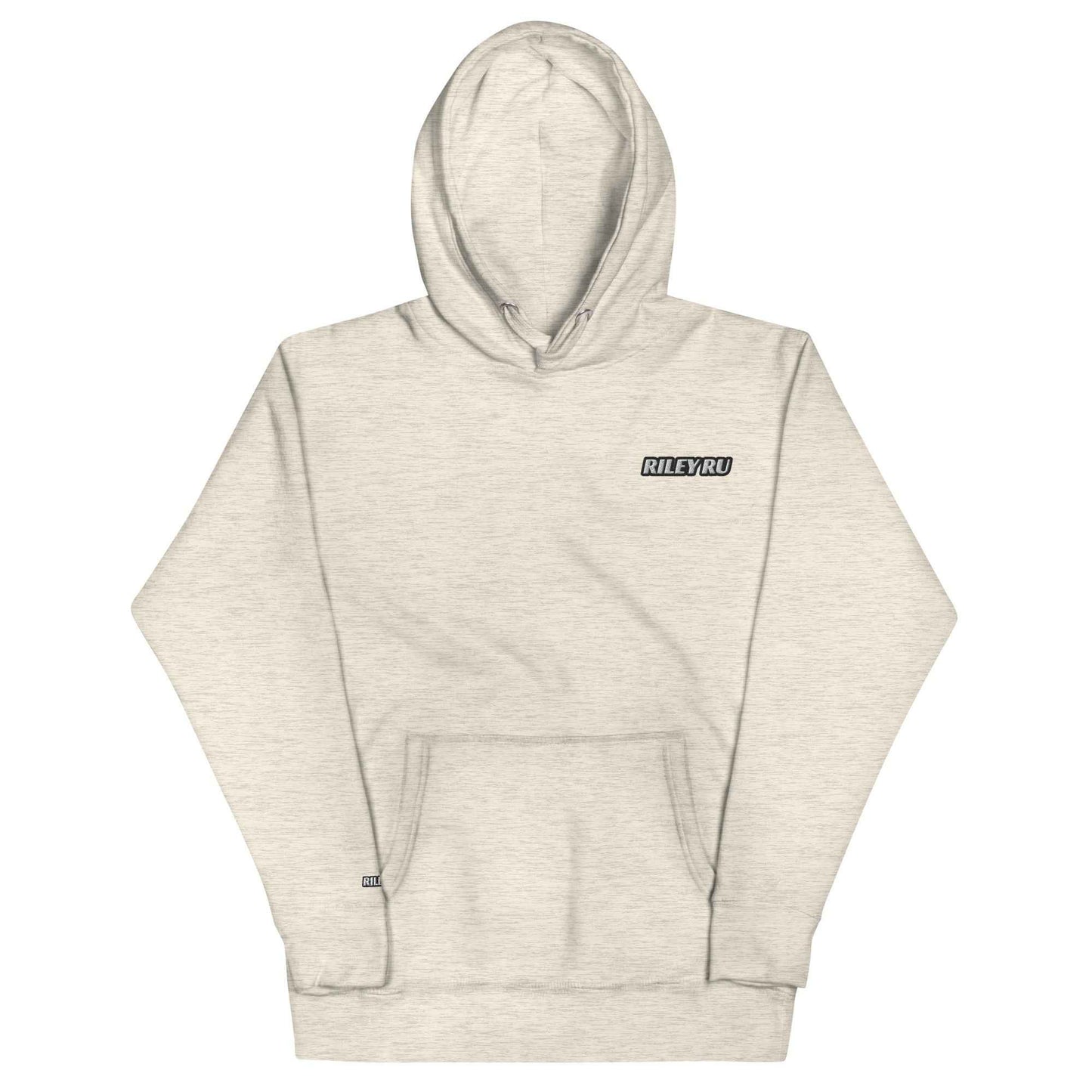 RILEY RU Embroidered Logo Sport Unisex Hoodie