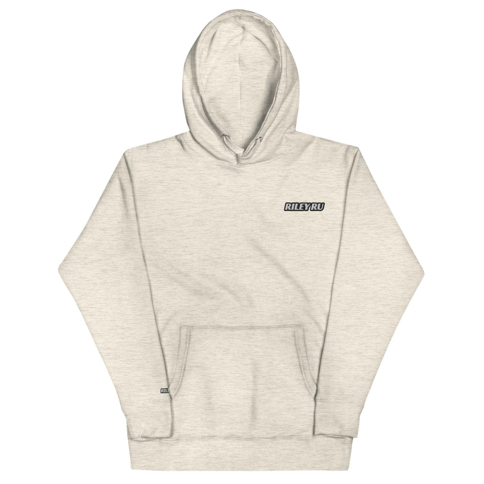 RILEY RU Embroidered Logo Sport Unisex Hoodie