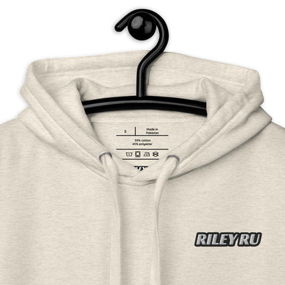 RILEY RU Embroidered Logo Sport Unisex Hoodie