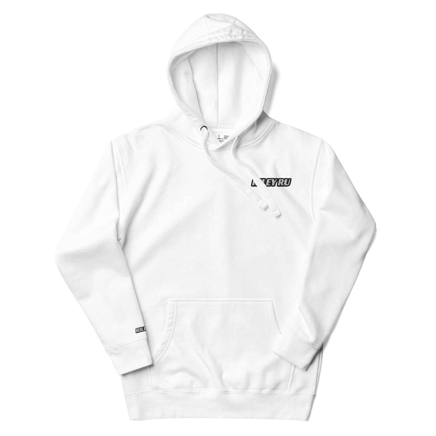 RILEY RU Embroidered Logo Sport Unisex Hoodie