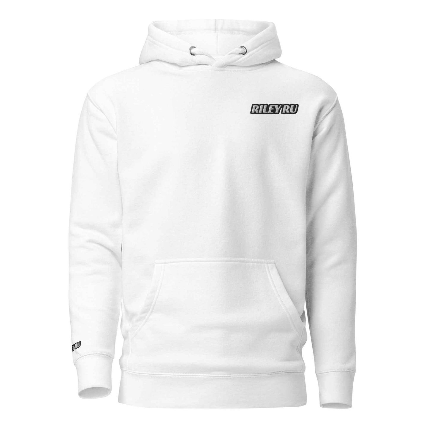 RILEY RU Embroidered Logo Sport Unisex Hoodie