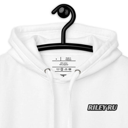 RILEY RU Embroidered Logo Sport Unisex Hoodie