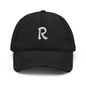 RILEY RU Embroidered Logo Distressed Dad Hat