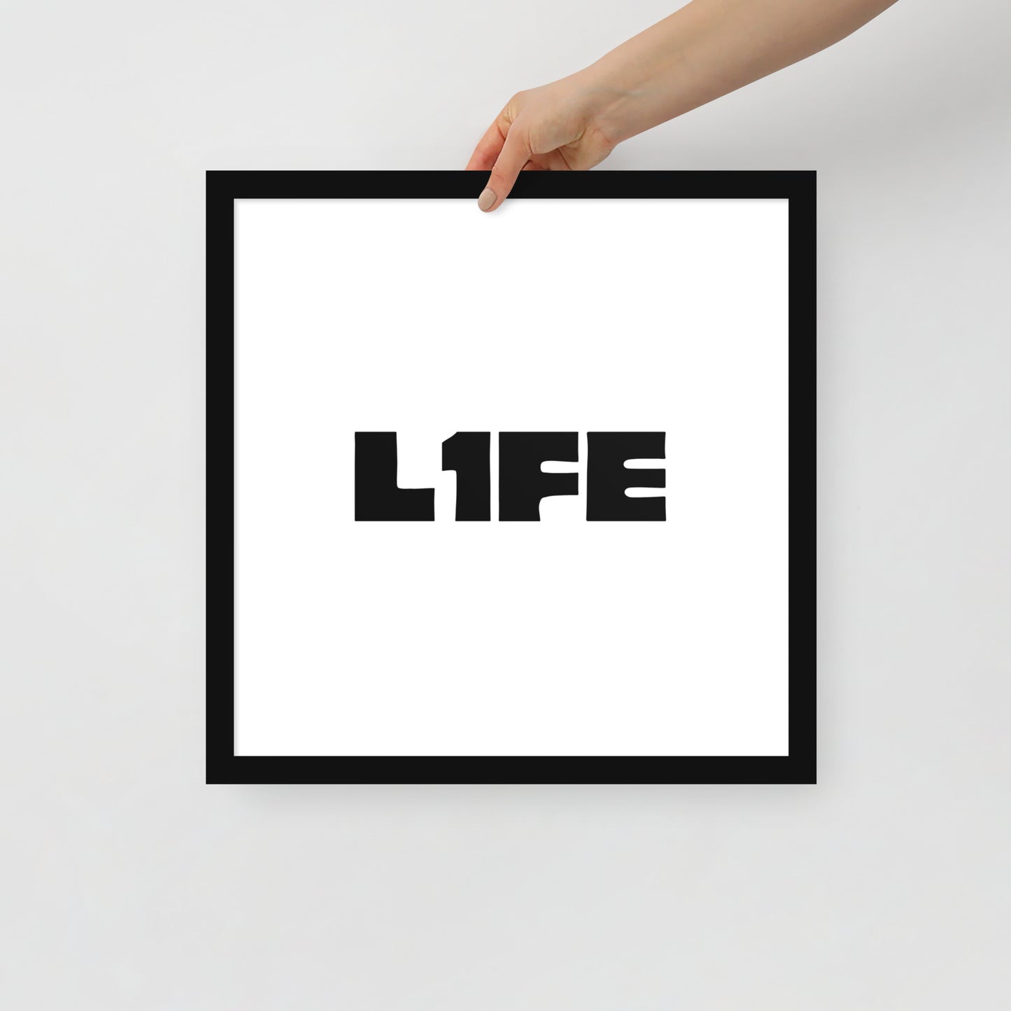 RILEY RU - L1FE - Framed poster