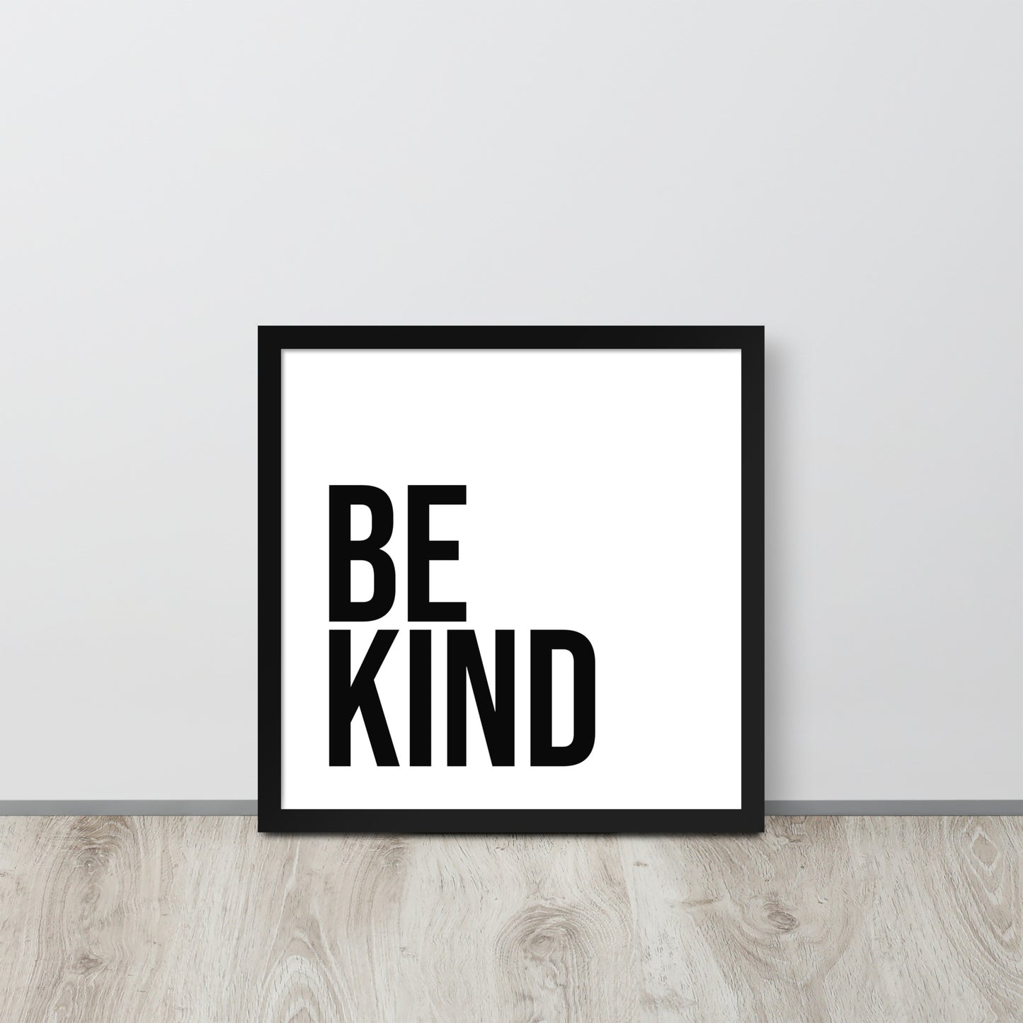 RILEY RU - Be Kind - Framed poster