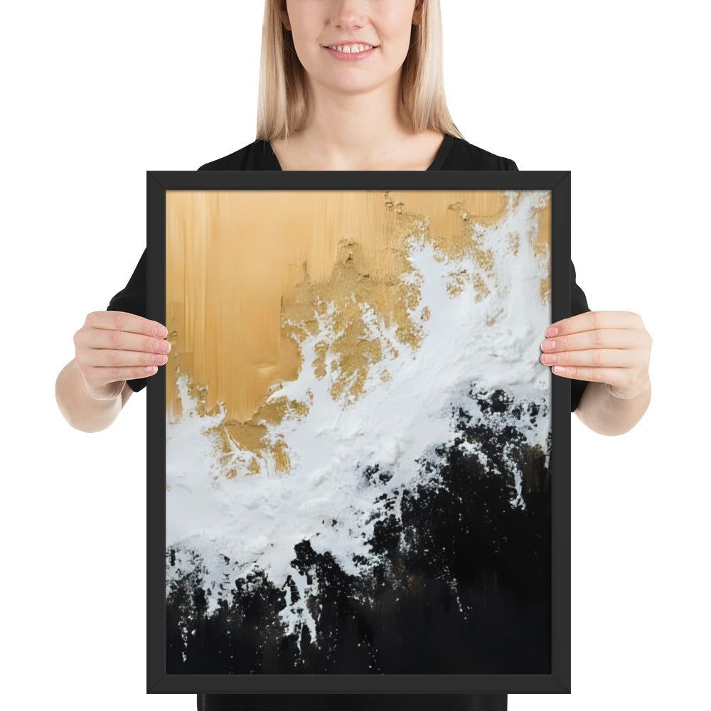 RILEY RU Abstract Framed Poster