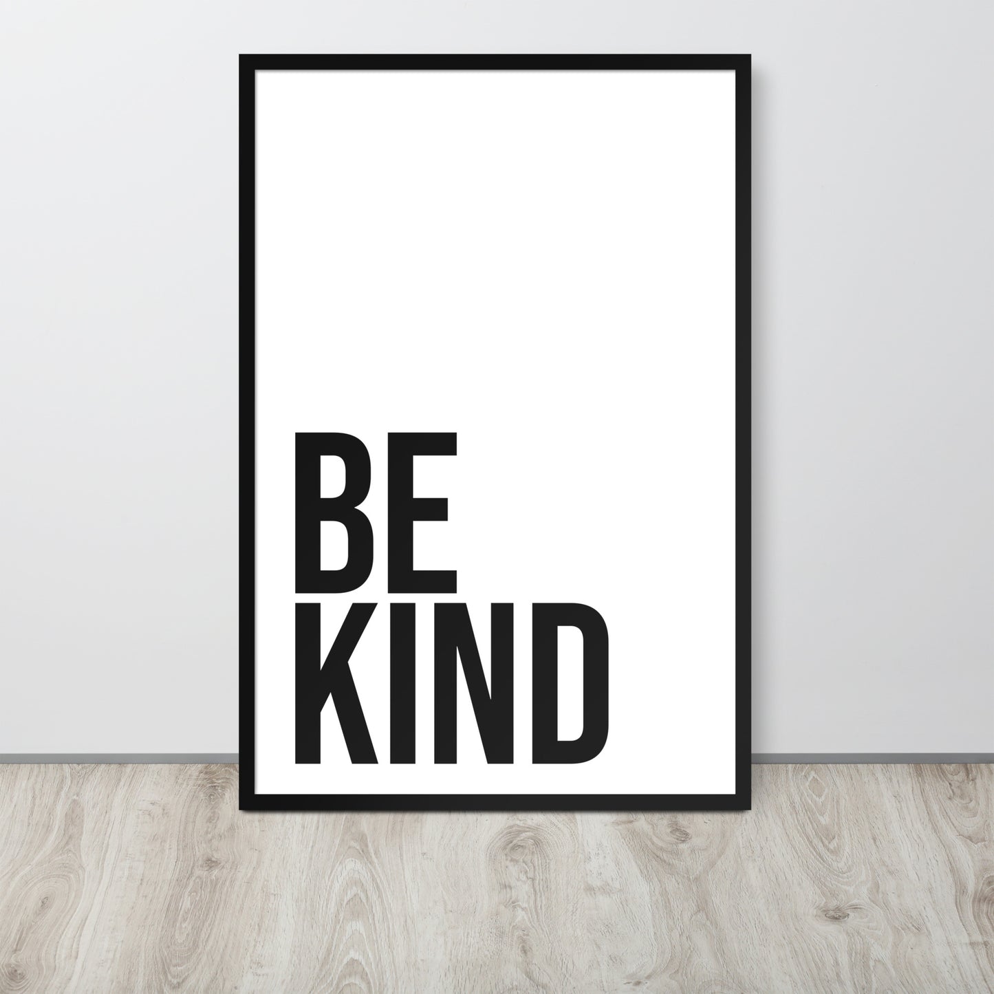 RILEY RU - Be Kind - Framed poster