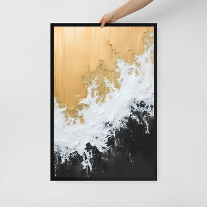 RILEY RU Abstract Framed Poster