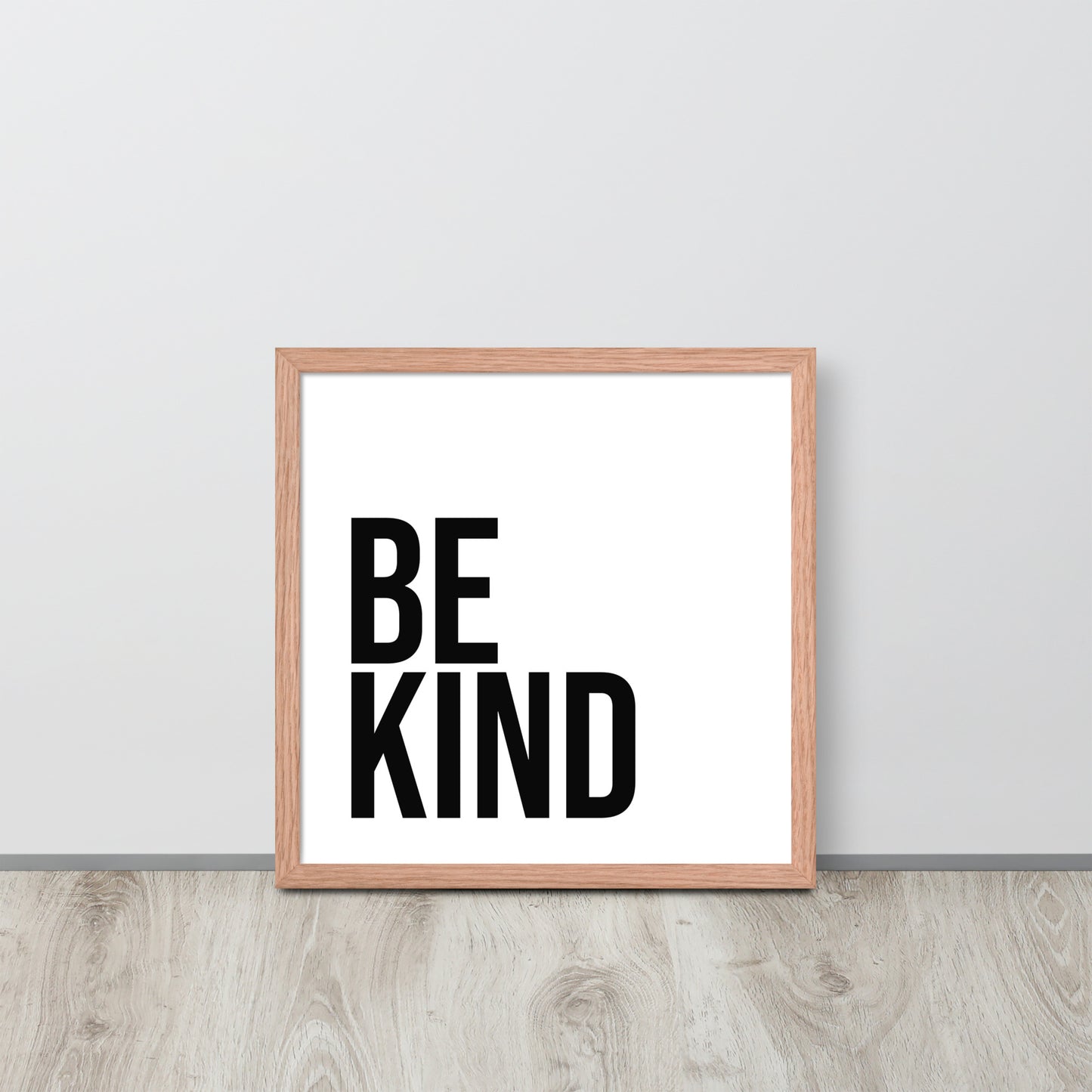 RILEY RU - Be Kind - Framed poster
