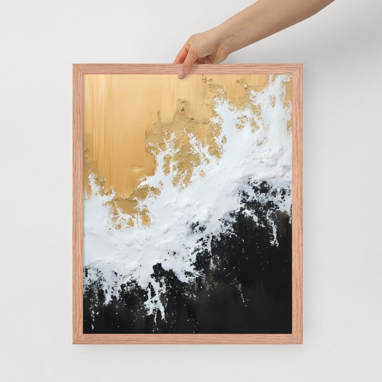 RILEY RU Abstract Framed Poster
