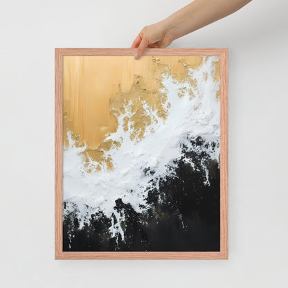 RILEY RU Abstract Framed Poster