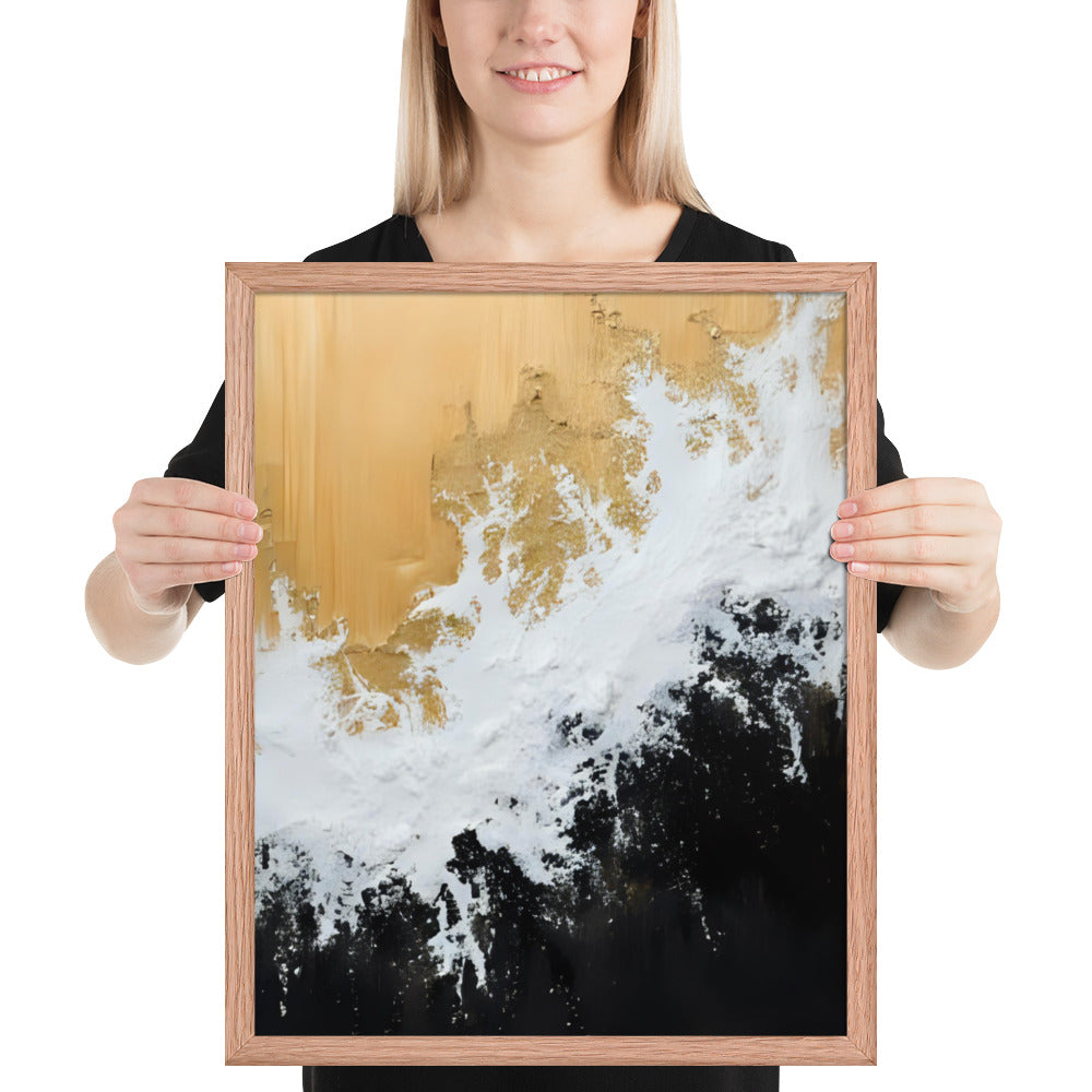 RILEY RU Abstract Framed Poster