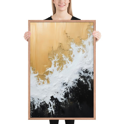 RILEY RU Abstract Framed Poster