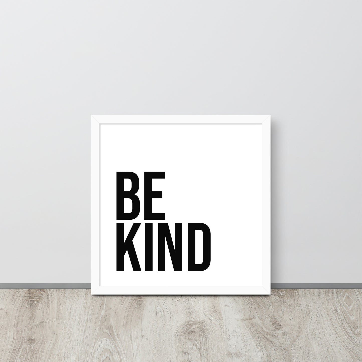 RILEY RU - Be Kind - Framed poster