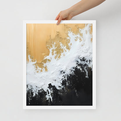 RILEY RU Abstract Framed Poster