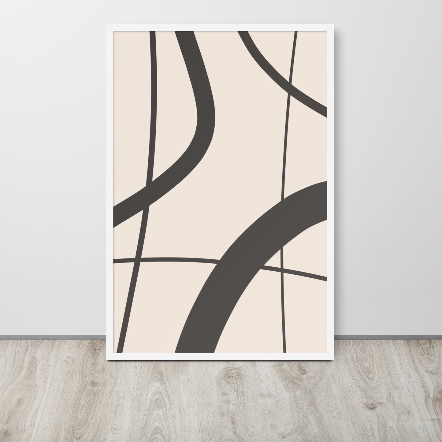 RILEY RU - Abstract Art - Framed poster