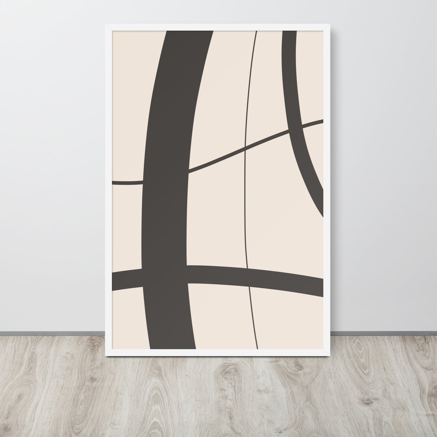 RILEY RU - Abstract Art - Framed poster