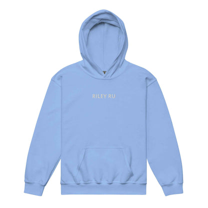 RILEY RU Embroidered Logo Youth Heavy Blend Hoodie