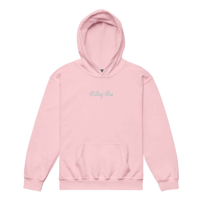 RILEY RU Embroidered Logo Youth Hoodie